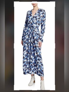 Christian Wijnants floral  midi dress